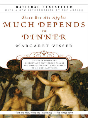 cover image of Since Eve Ate Apples Much Depends on Dinner